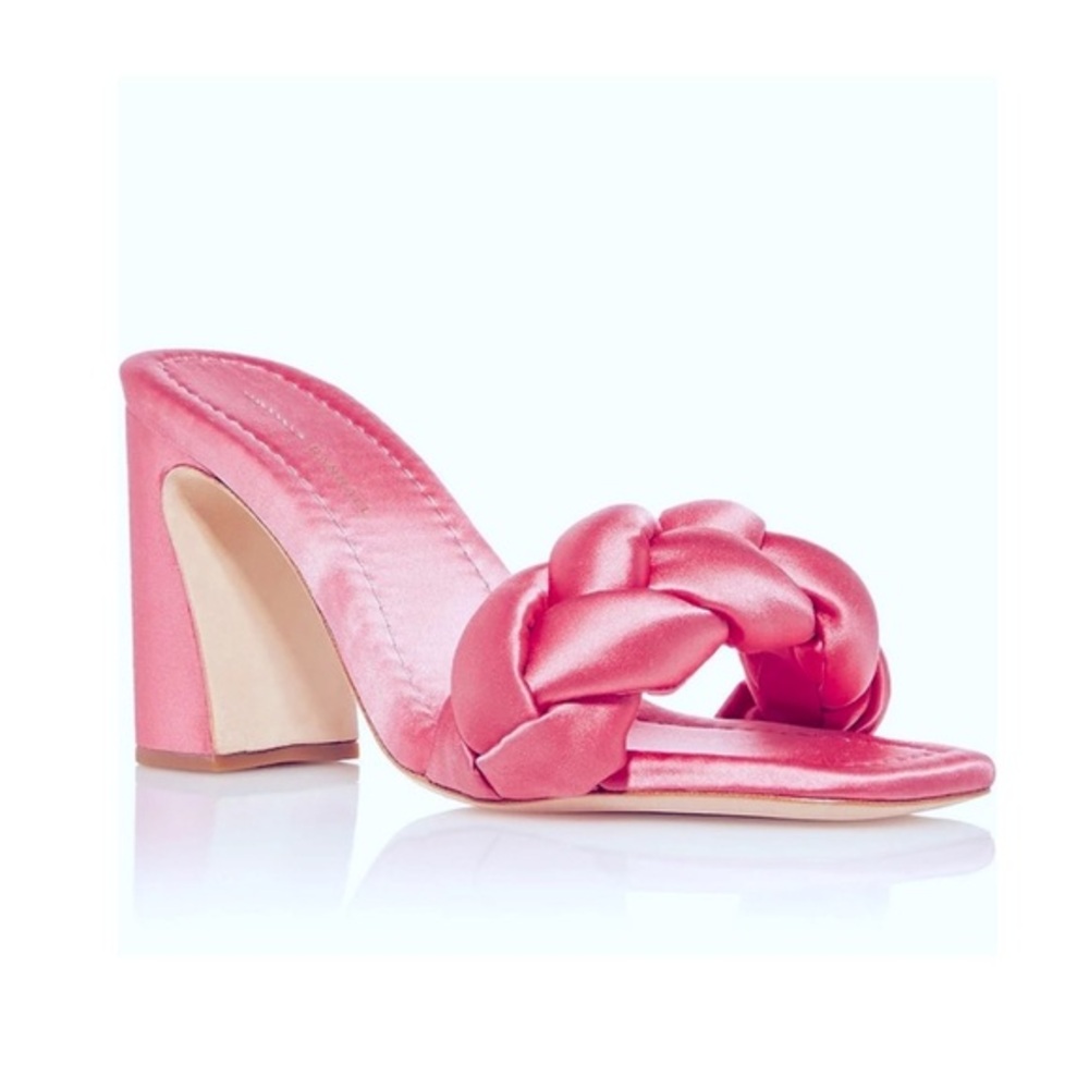 Loeffler Randall Pink Braided Heels